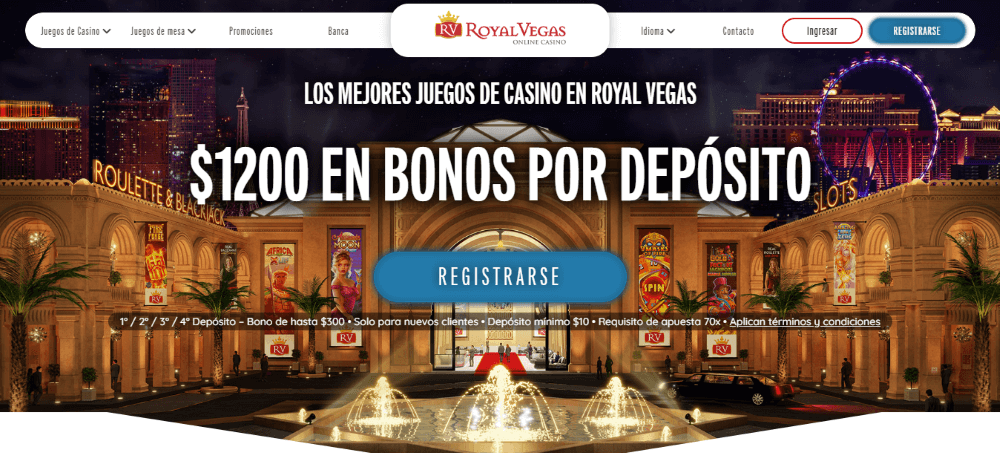 reseña de royal vegas casino